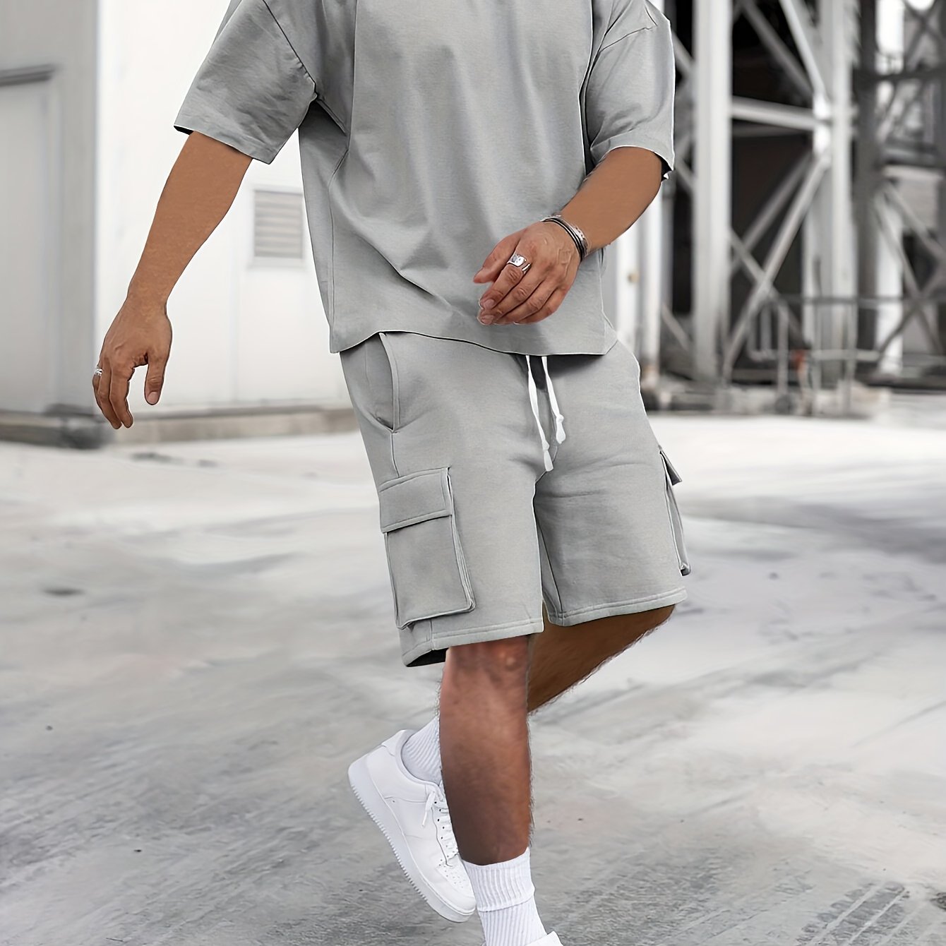 Men's Sport Casual Shorts Set Cole Hampton