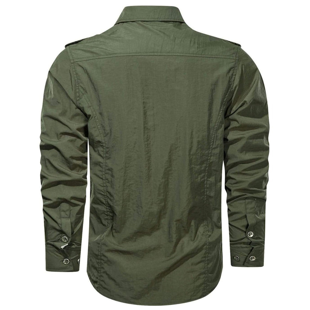Soft Shell Shirt – Men's Softshell Overshirt Jacket – Weather-Resistant Cole Hampton