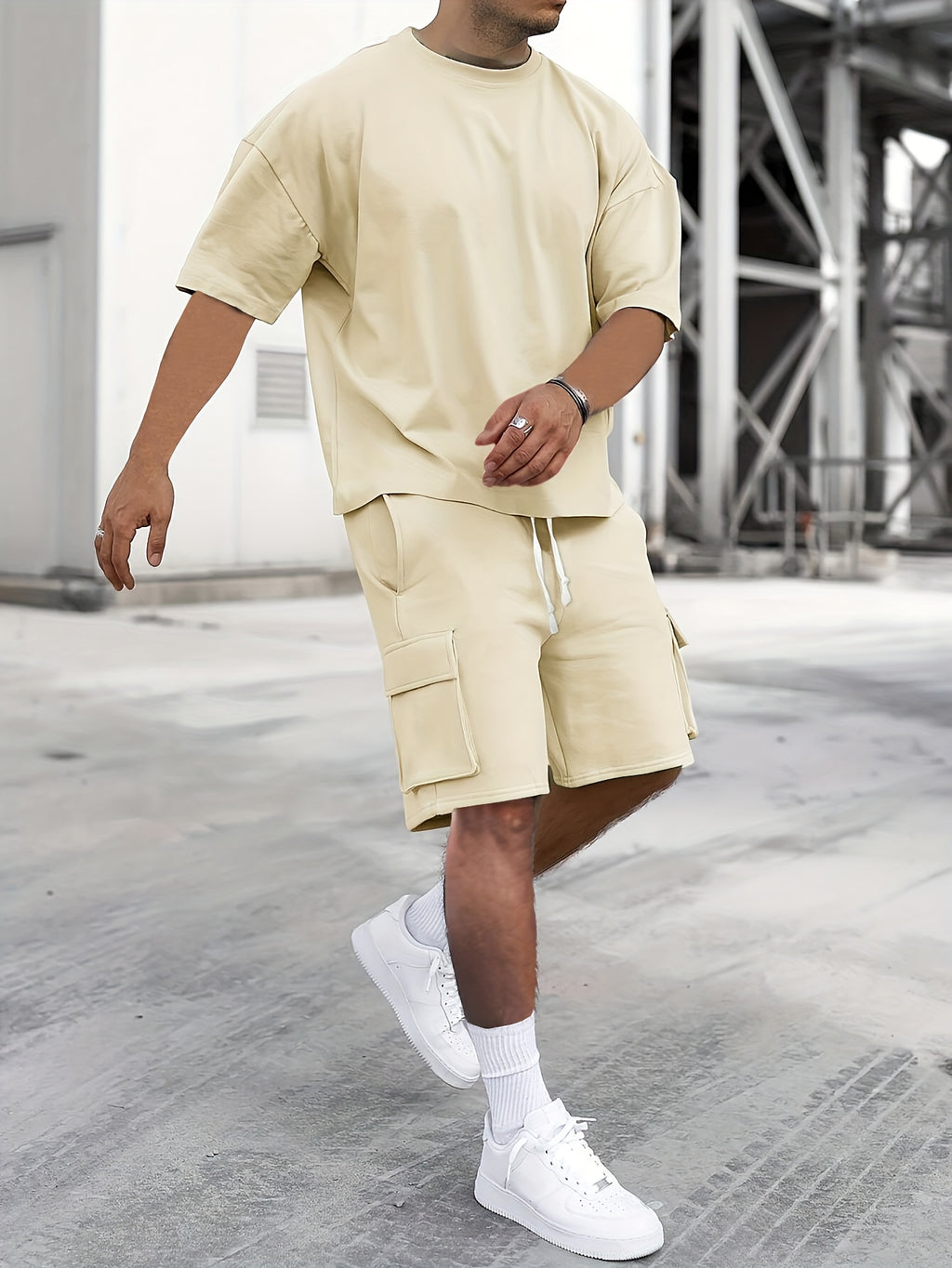 Men's Sport Casual Shorts Set Cole Hampton