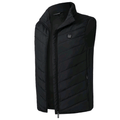 High Voltage Down Vest – Men's Heated Puffer Vest – USB Battery Powered Cole Hampton