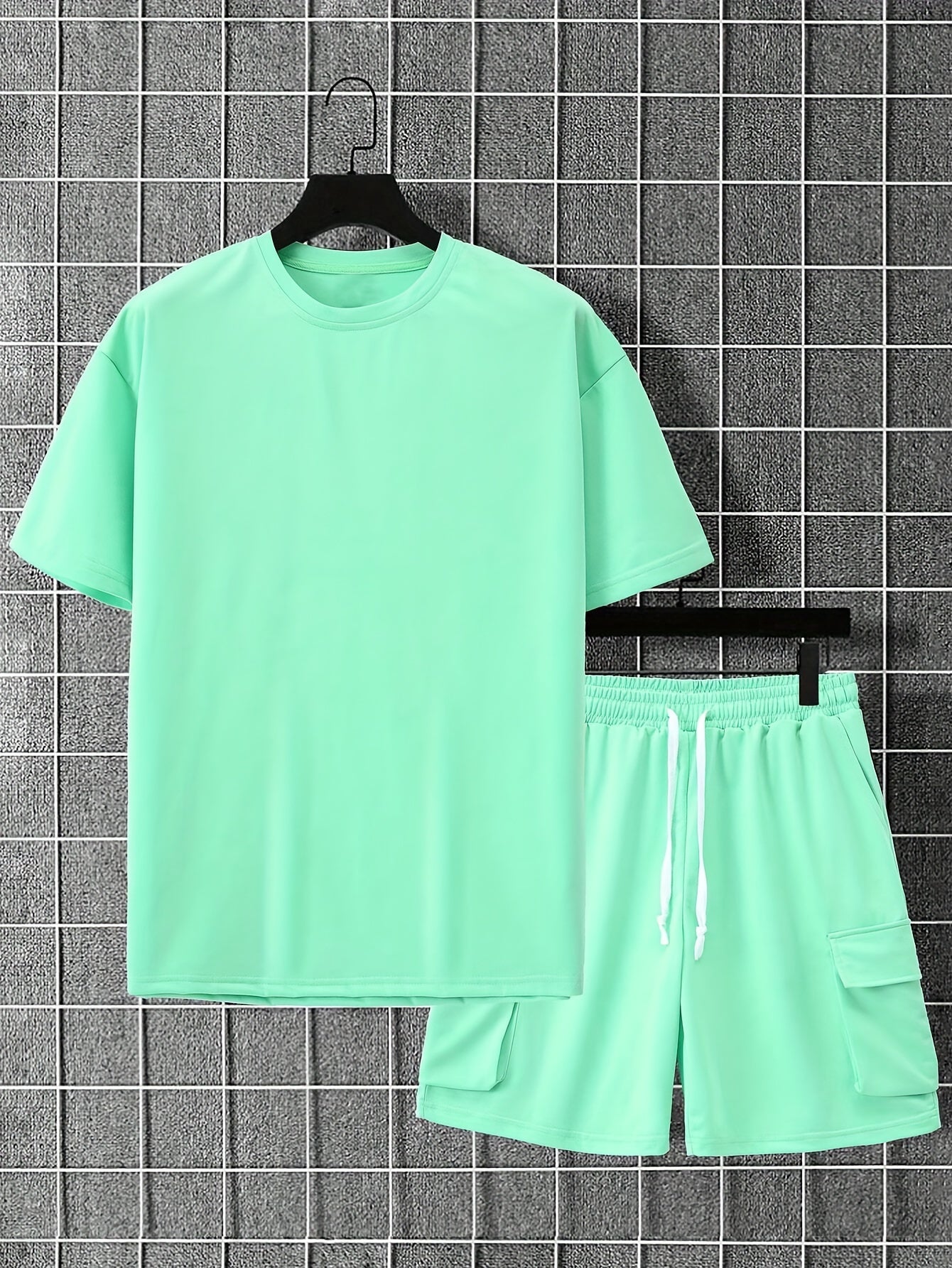 Men's Sport Casual Shorts Set Cole Hampton
