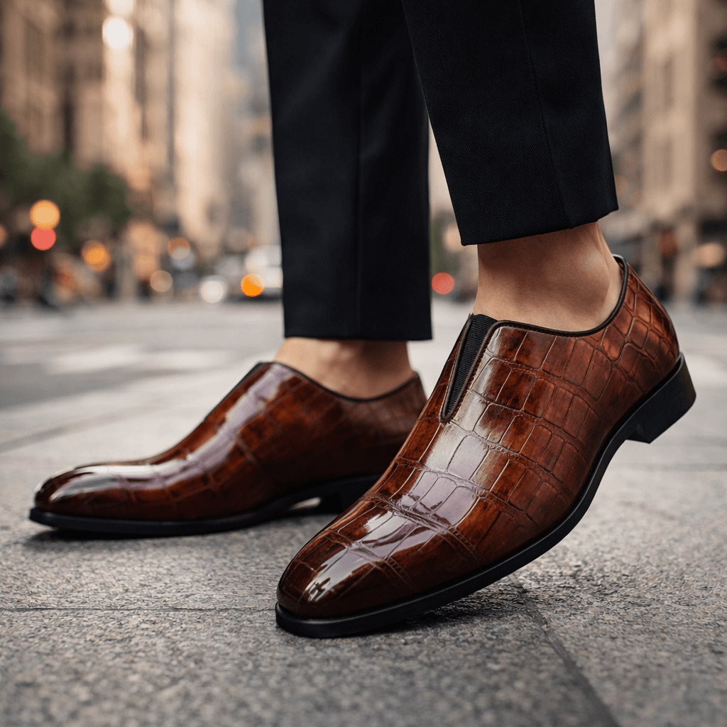 Selvor Leather Loafers
