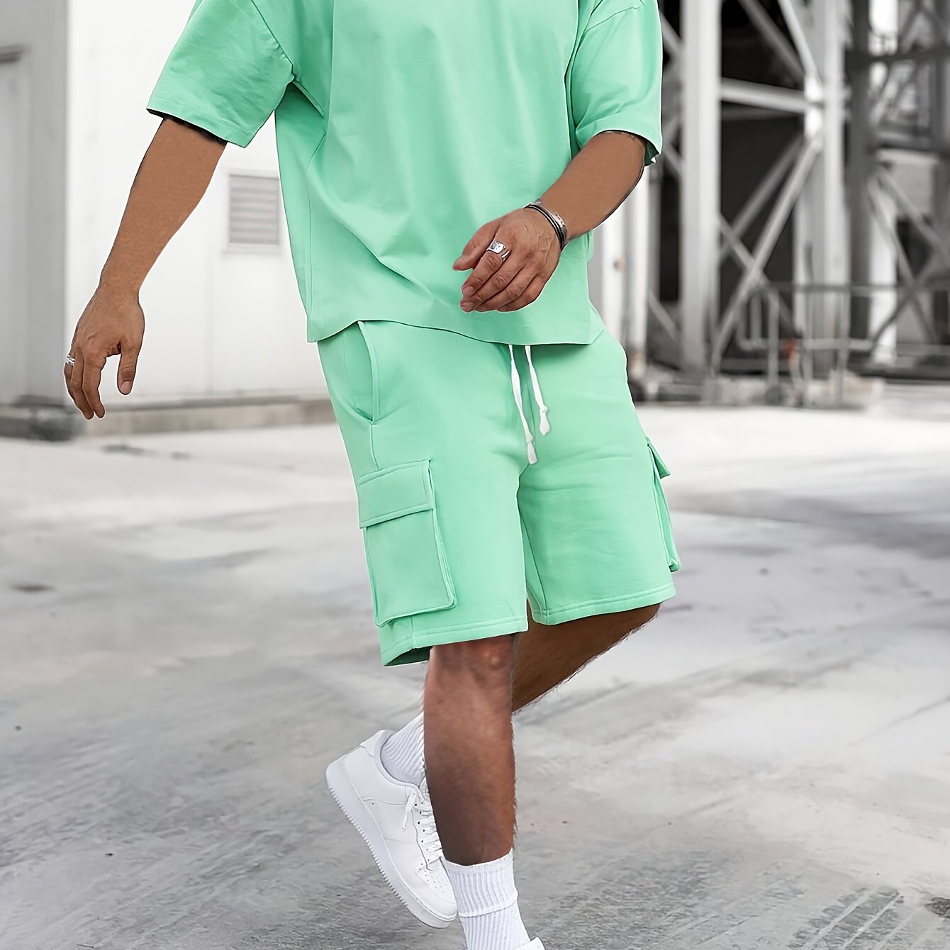 Men's Sport Casual Shorts Set Cole Hampton