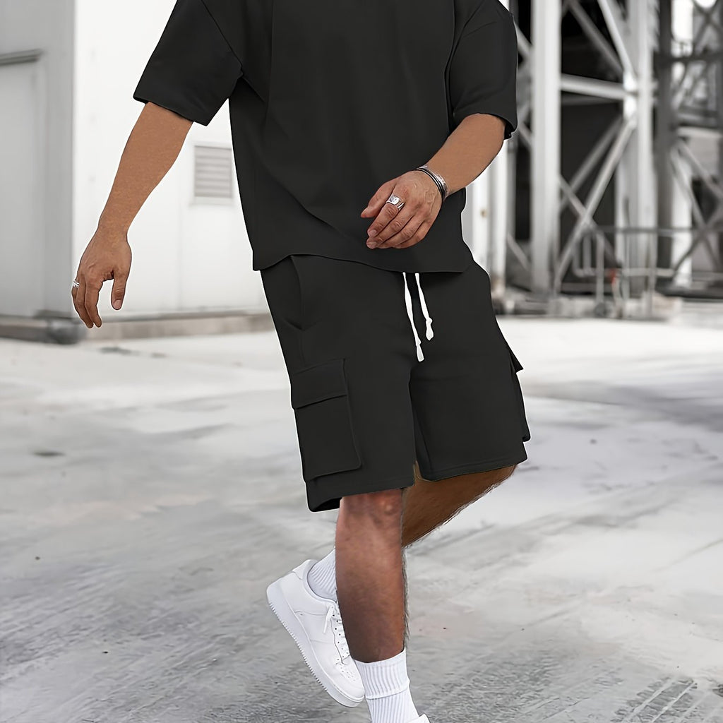 Men's Sport Casual Shorts Set Cole Hampton