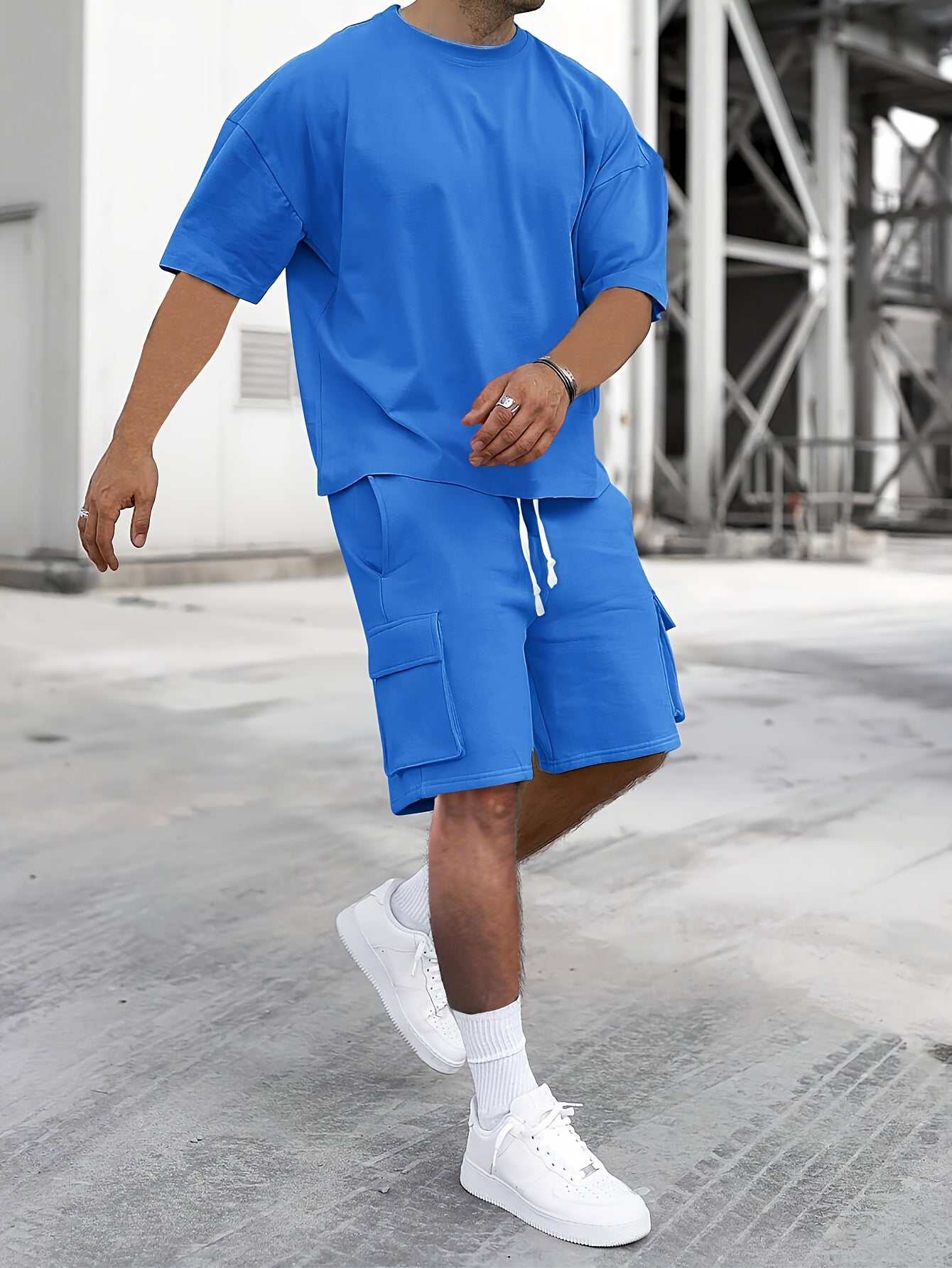 Men's Sport Casual Shorts Set Cole Hampton