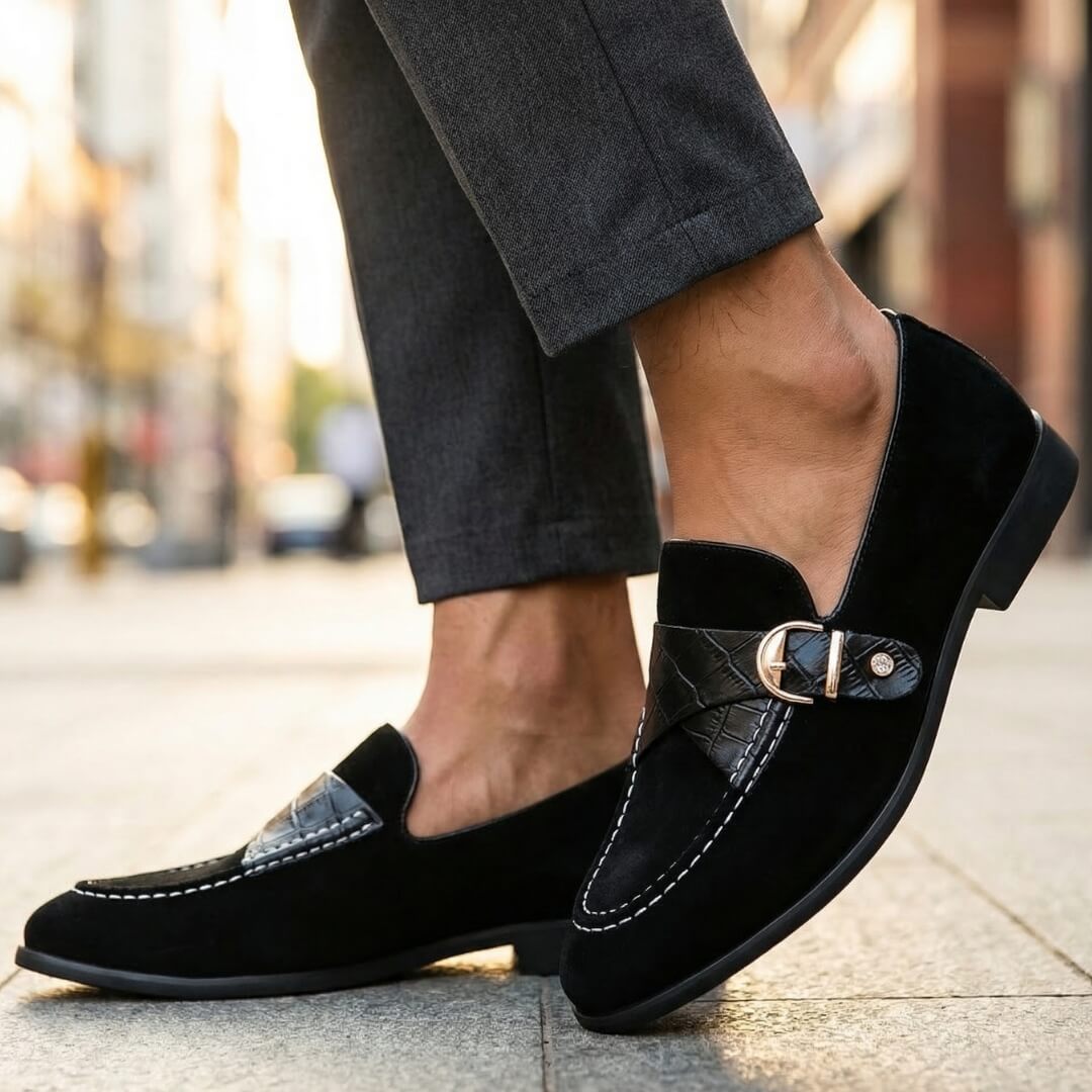 Dalton Suede Loafers