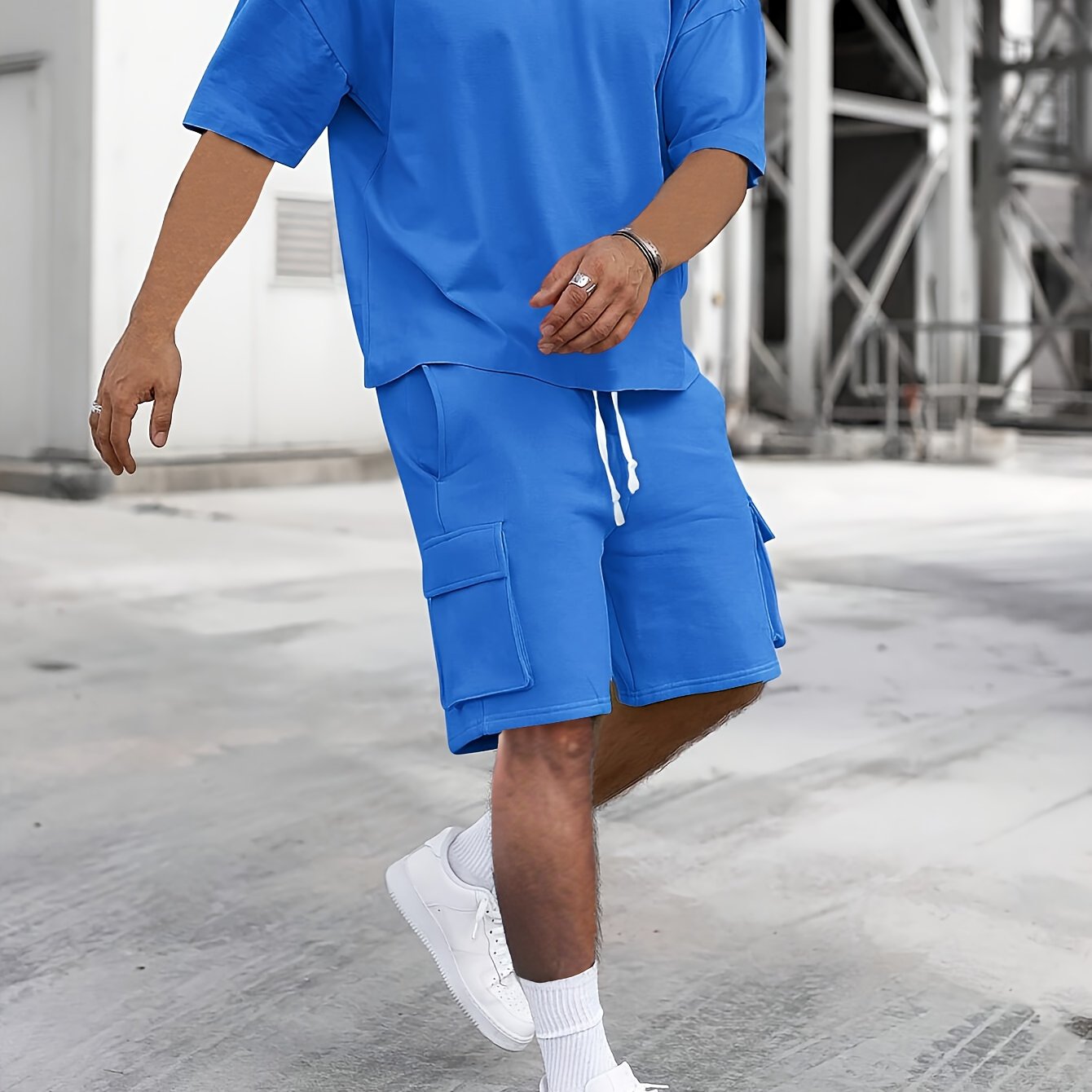 Men's Sport Casual Shorts Set Cole Hampton