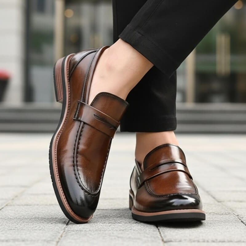 Theo Leather Loafers