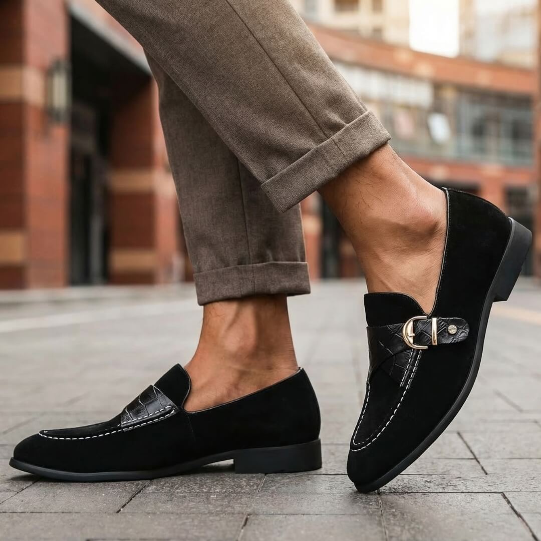 Dalton Suede Loafers