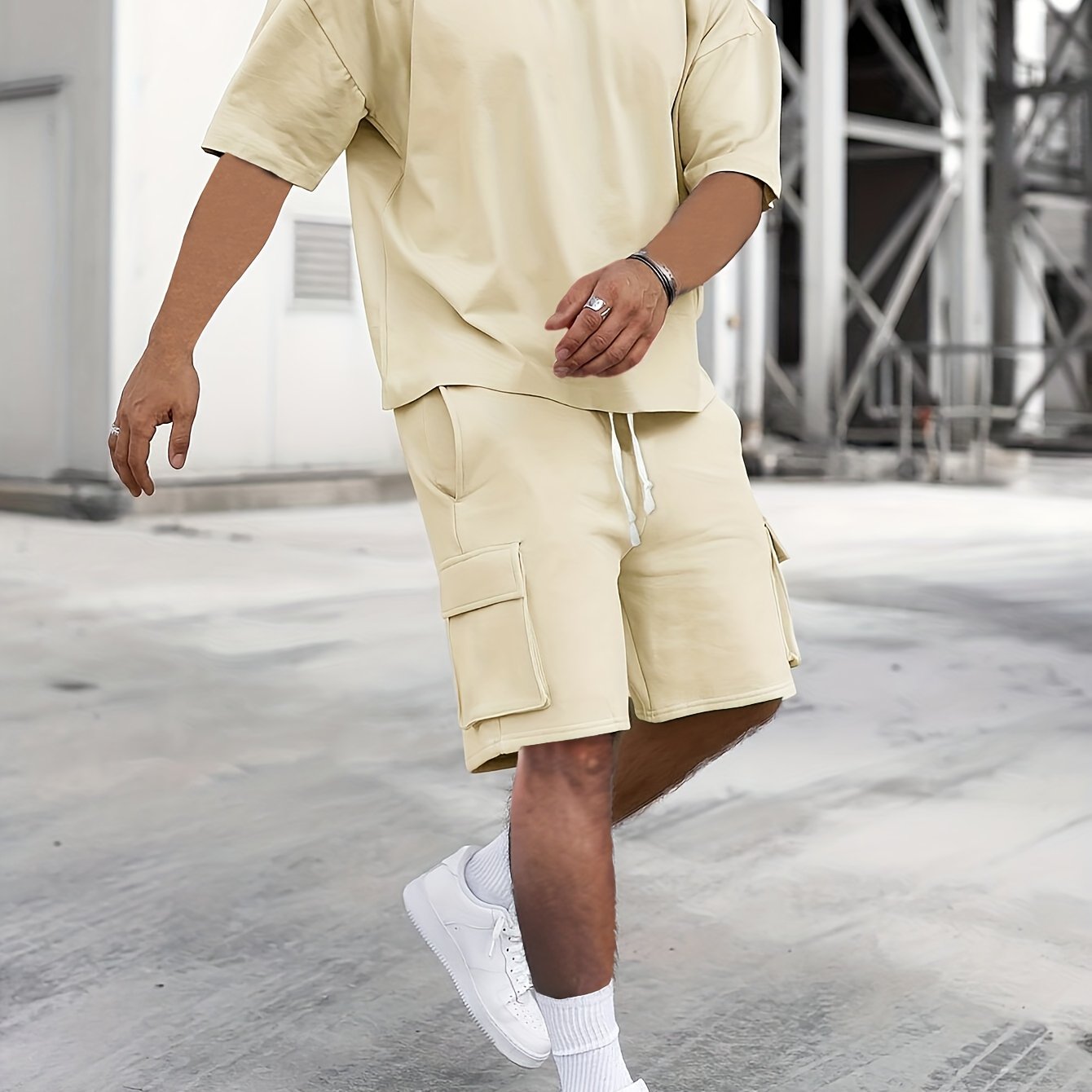 Men's Sport Casual Shorts Set Cole Hampton