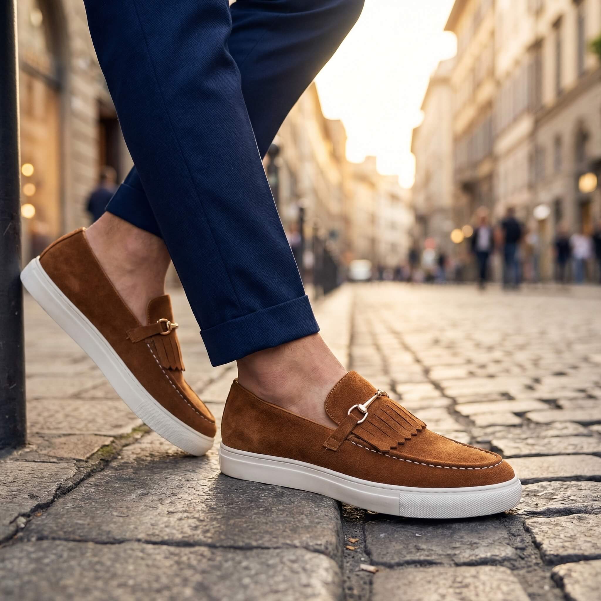 Lazaro Suede Loafers