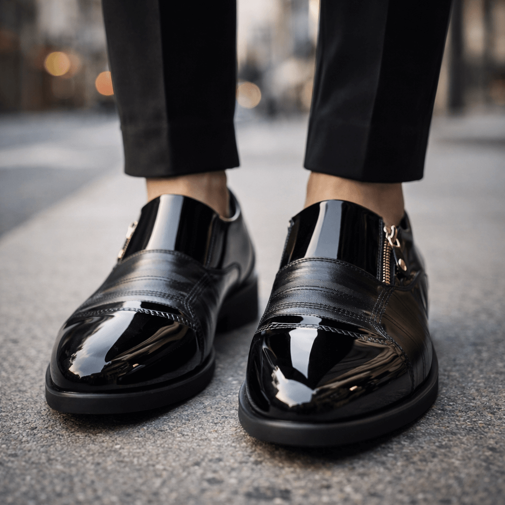 Maron Leather Loafers