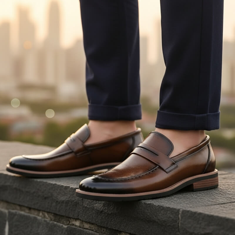 Theo Leather Loafers