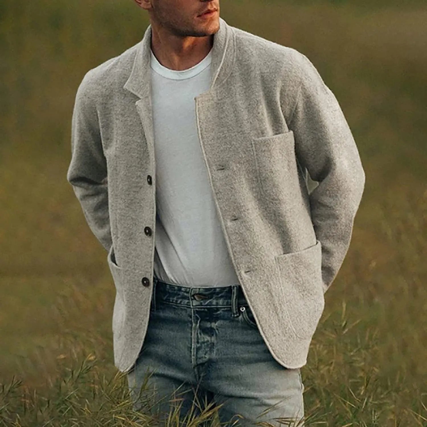 Janus |  Men's Relaxed Fit Casual Blazer Cole Hampton