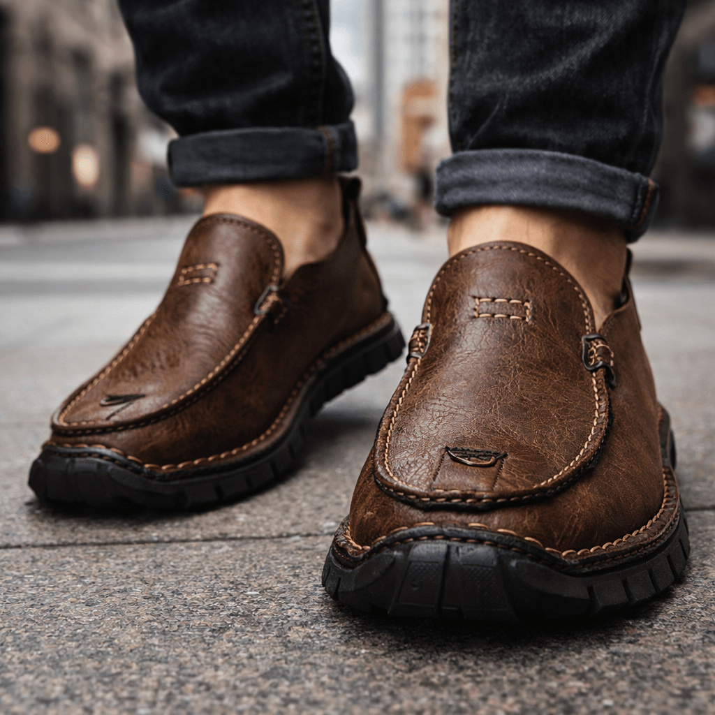 Santino Leather Loafers