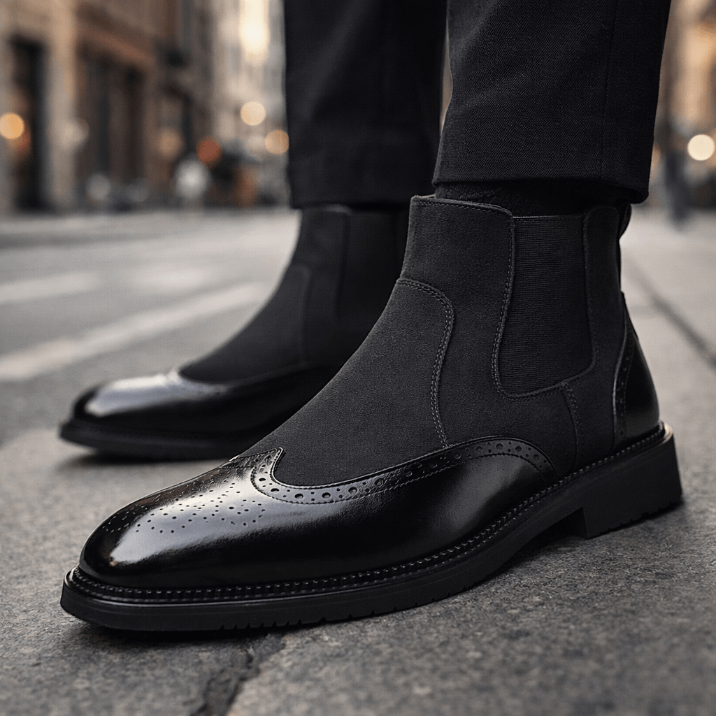 Ravello Suede Leather Boots