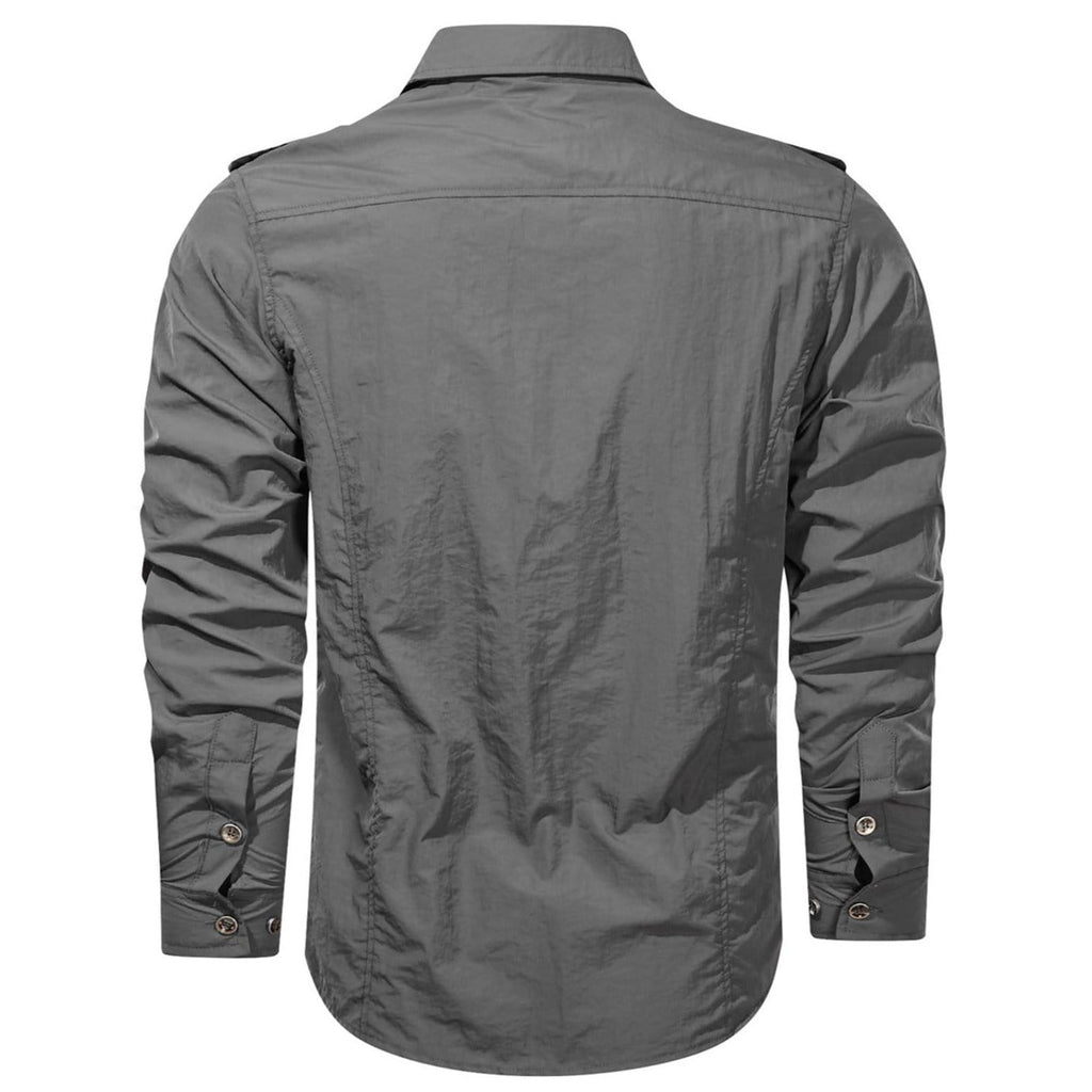 Soft Shell Shirt – Men's Softshell Overshirt Jacket – Weather-Resistant Cole Hampton