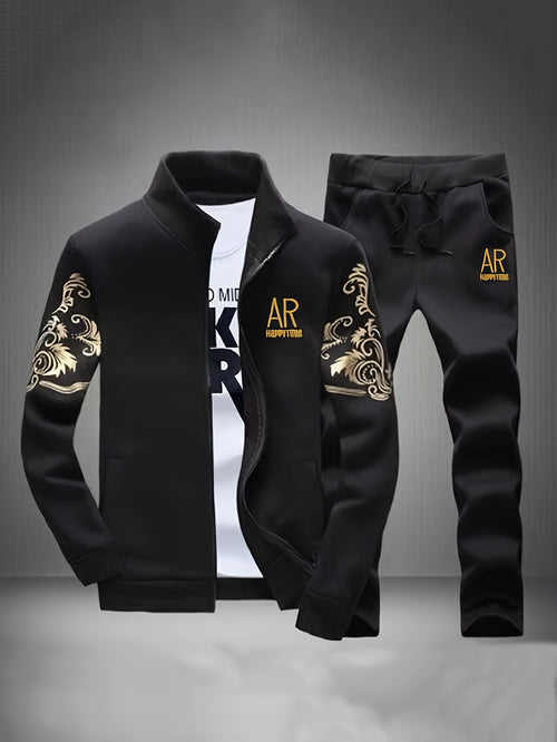 Cole Hampton Men's Zip Cardigan & Pants Set, Sport