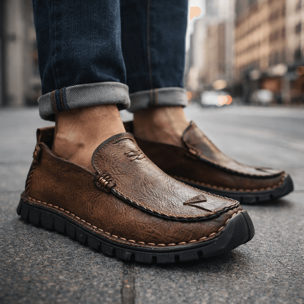 Santino Leather Loafers