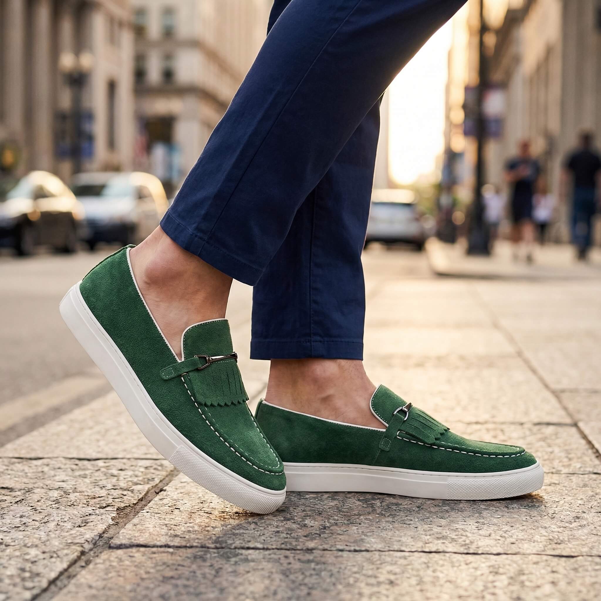 Lazaro Suede Loafers