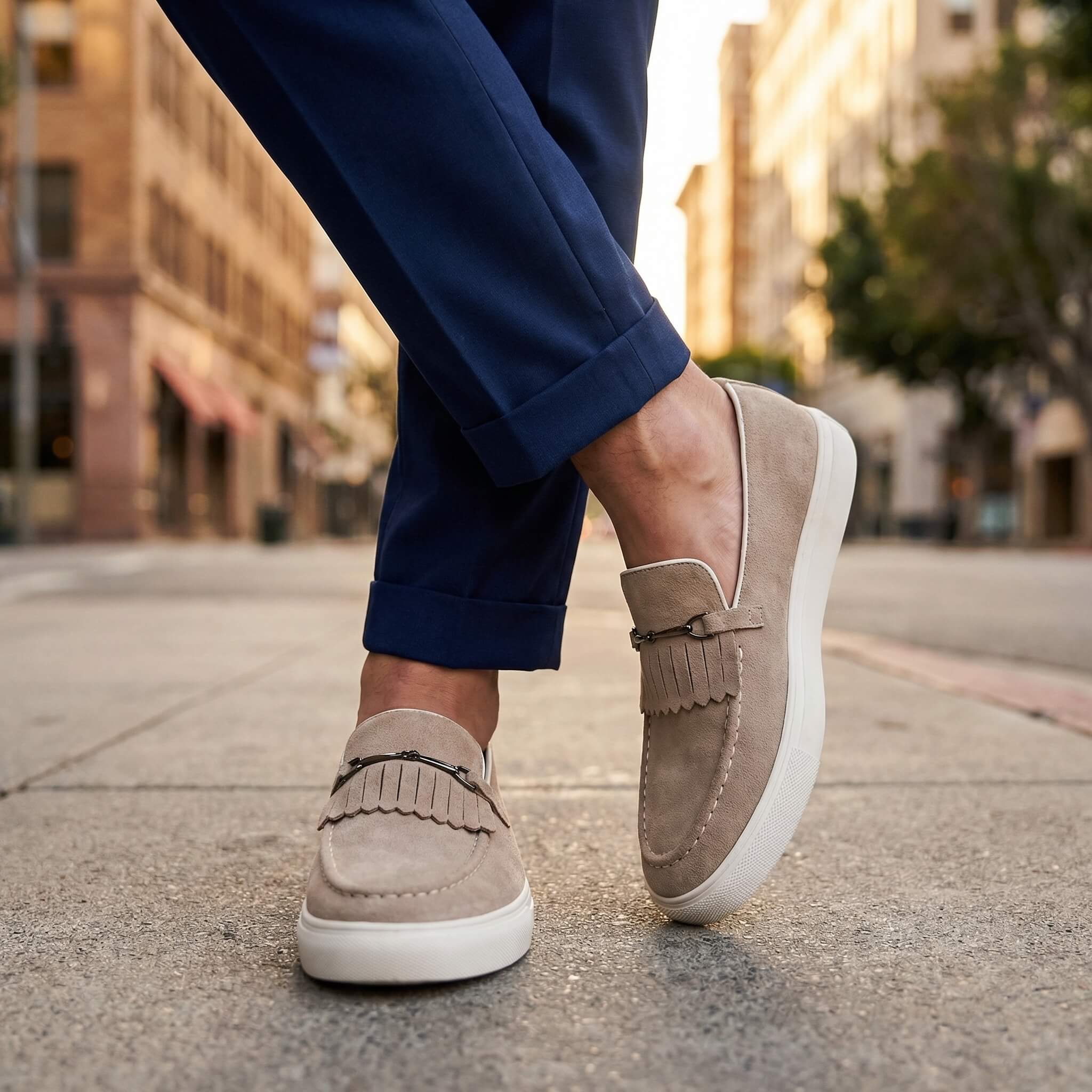 Lazaro Suede Loafers