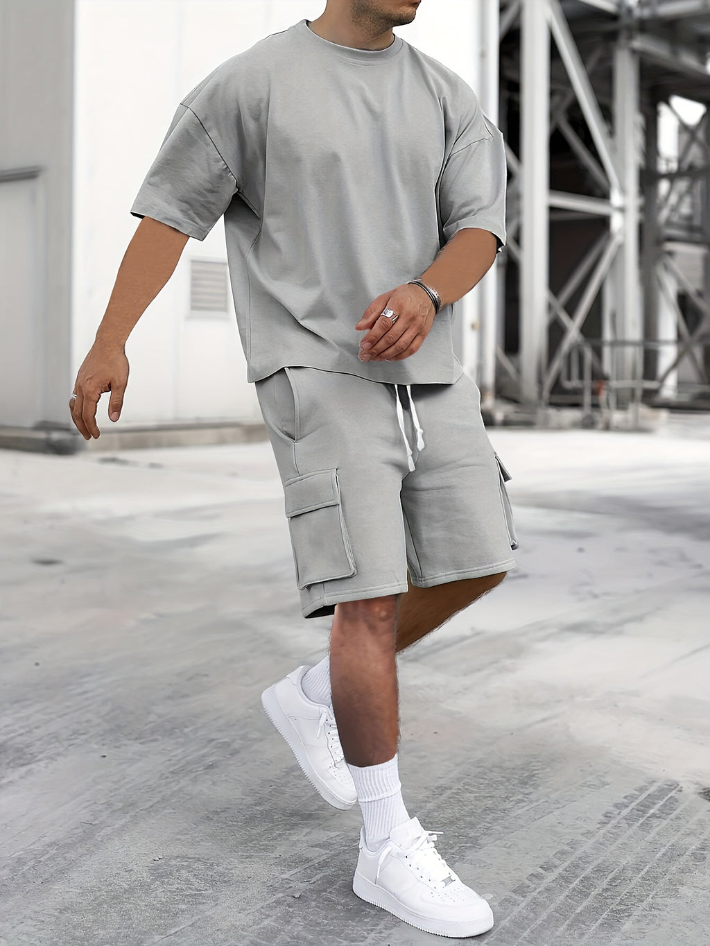 Men's Sport Casual Shorts Set Cole Hampton
