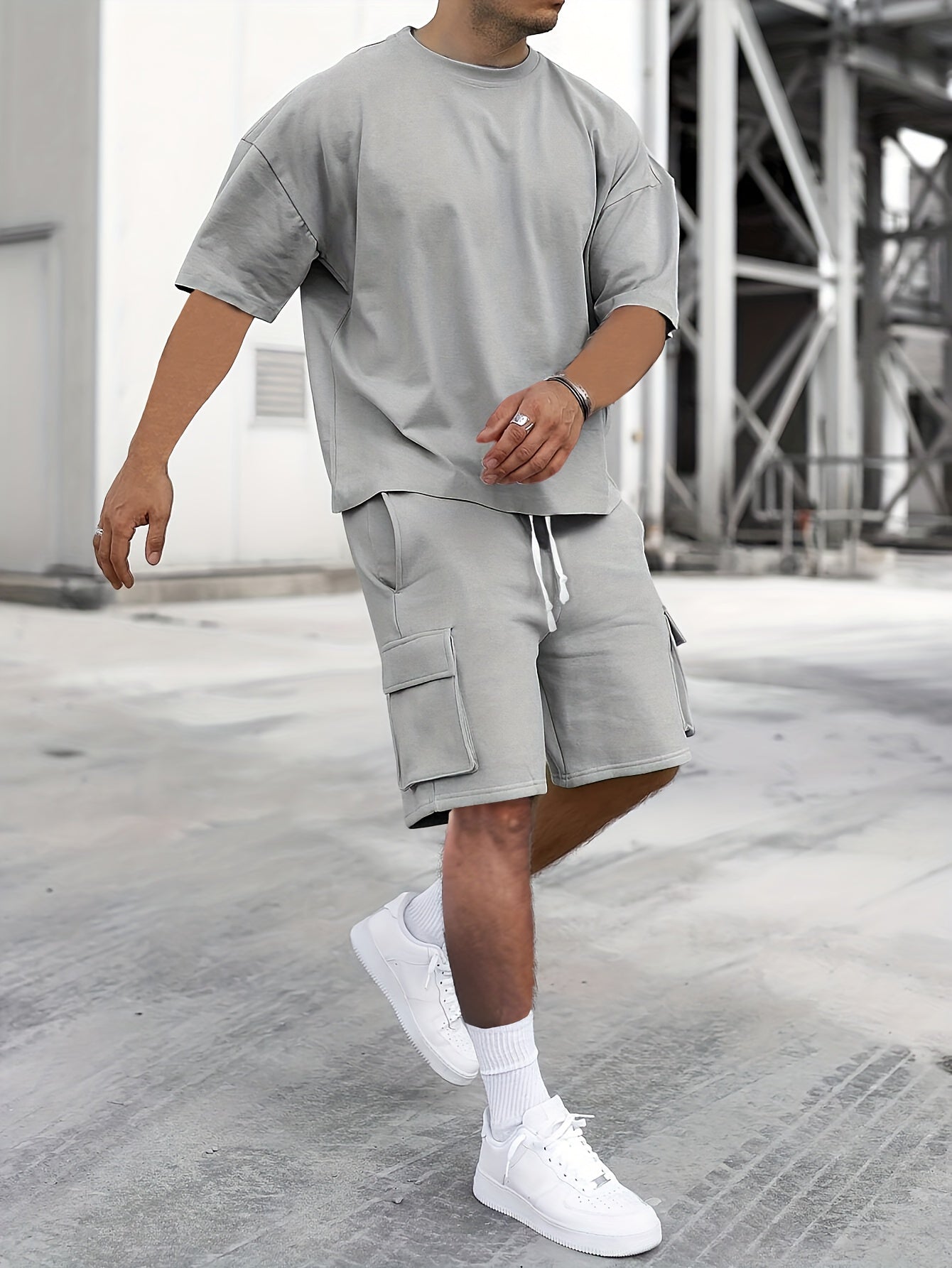 Men's Sport Casual Shorts Set Cole Hampton