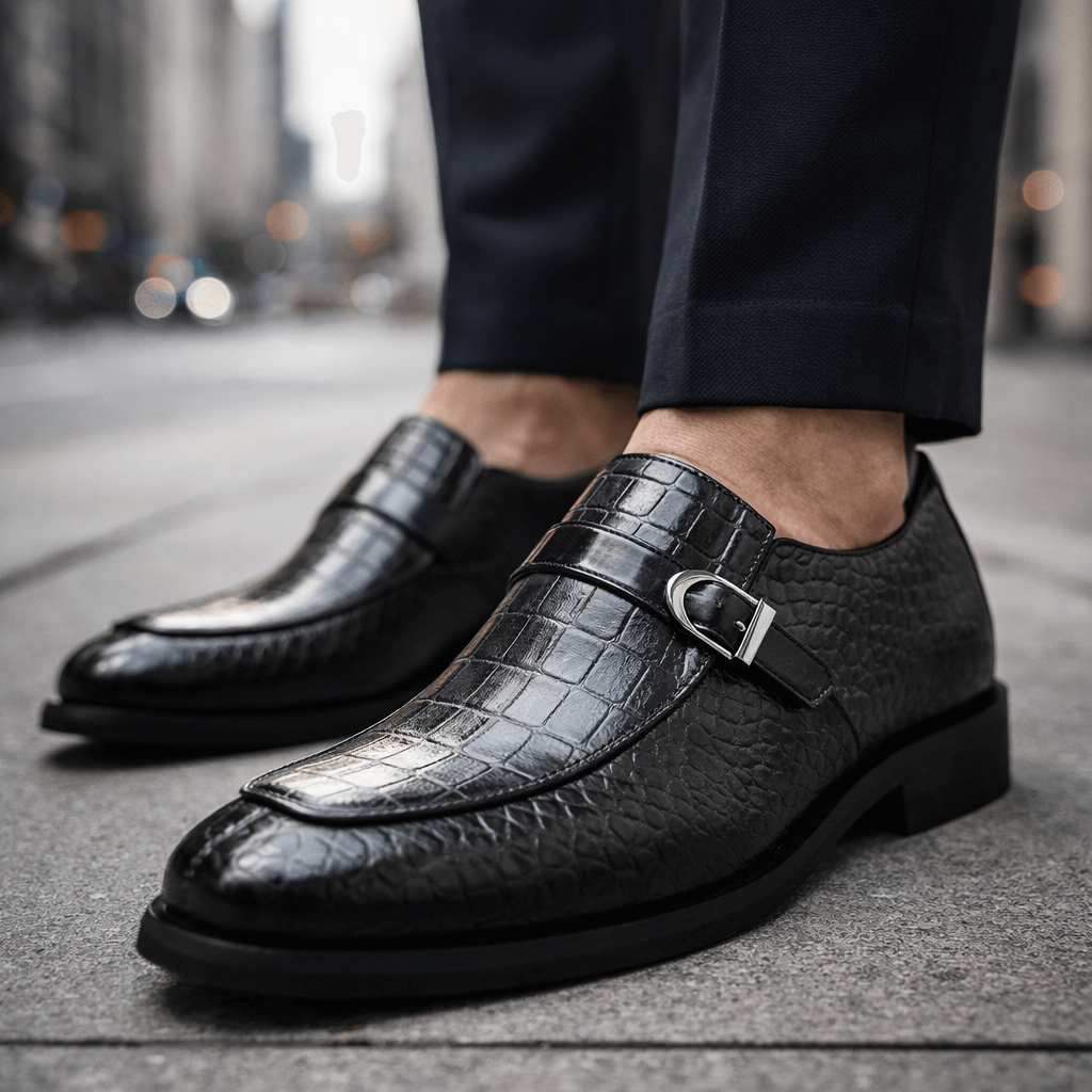 Elvano Leather Loafers