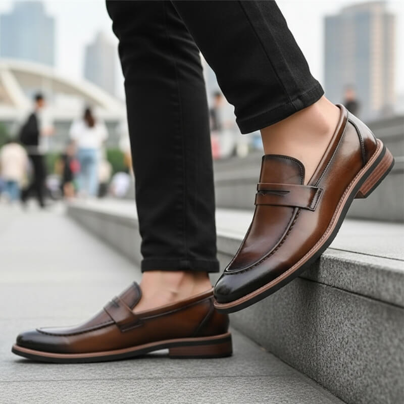 Theo Leather Loafers