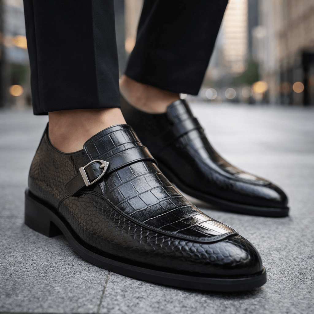 Elvano Leather Loafers