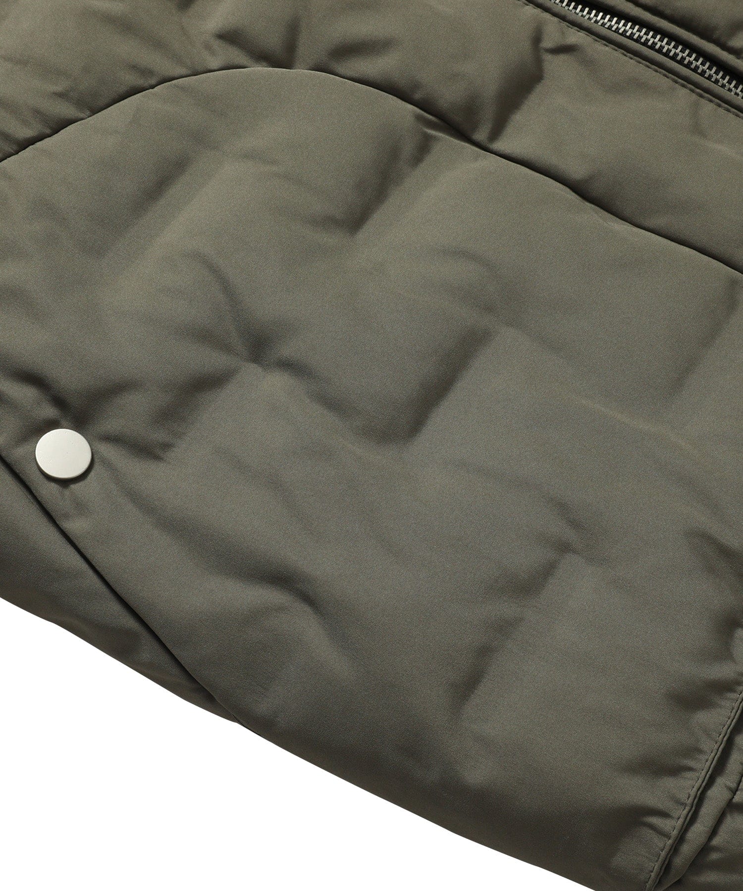 Puffer Bomber Jacket – Men's Insulated Padded Bomber – Ribbed Cuff Winter Cole Hampton