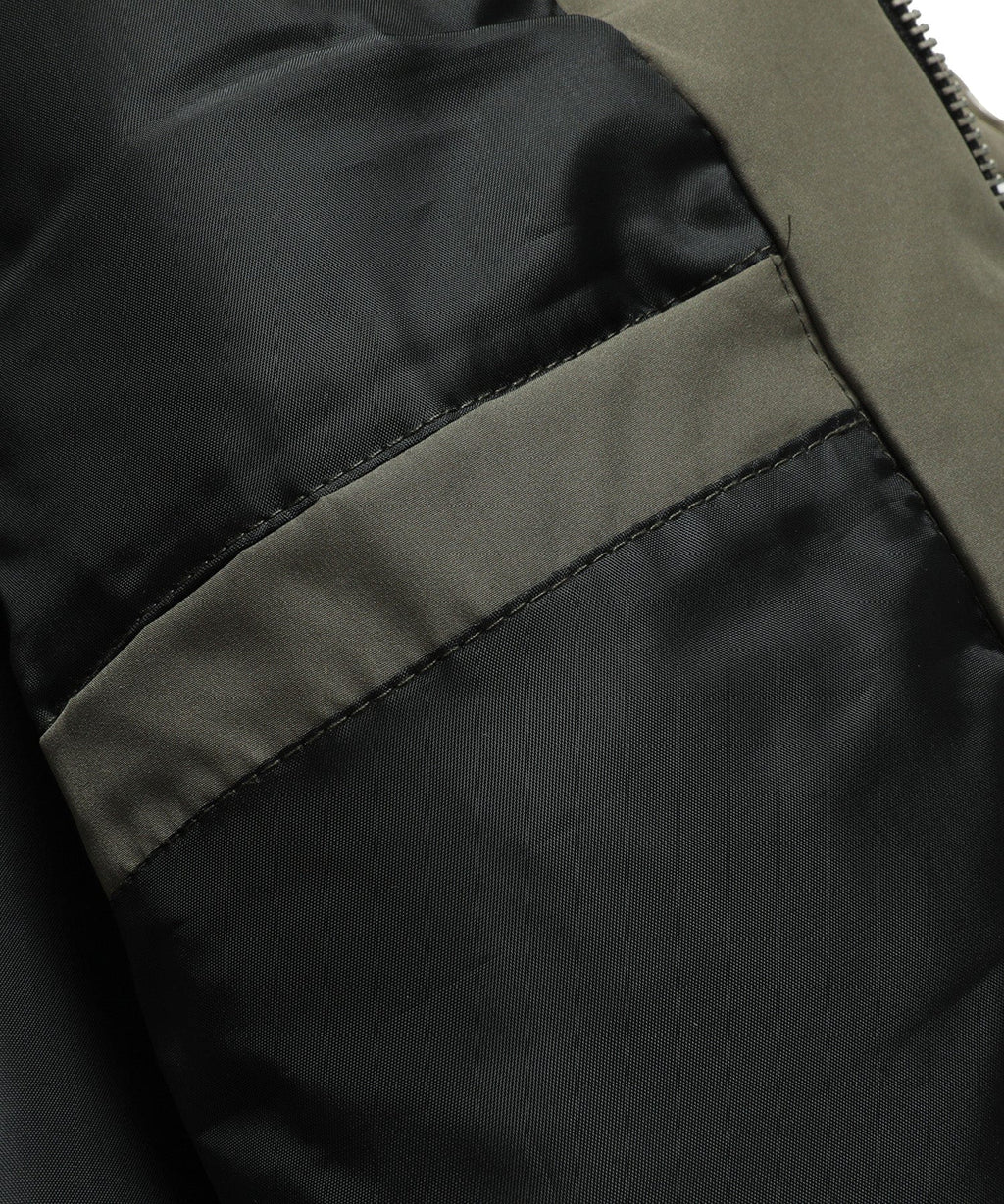Puffer Bomber Jacket – Men's Insulated Padded Bomber – Ribbed Cuff Winter Cole Hampton