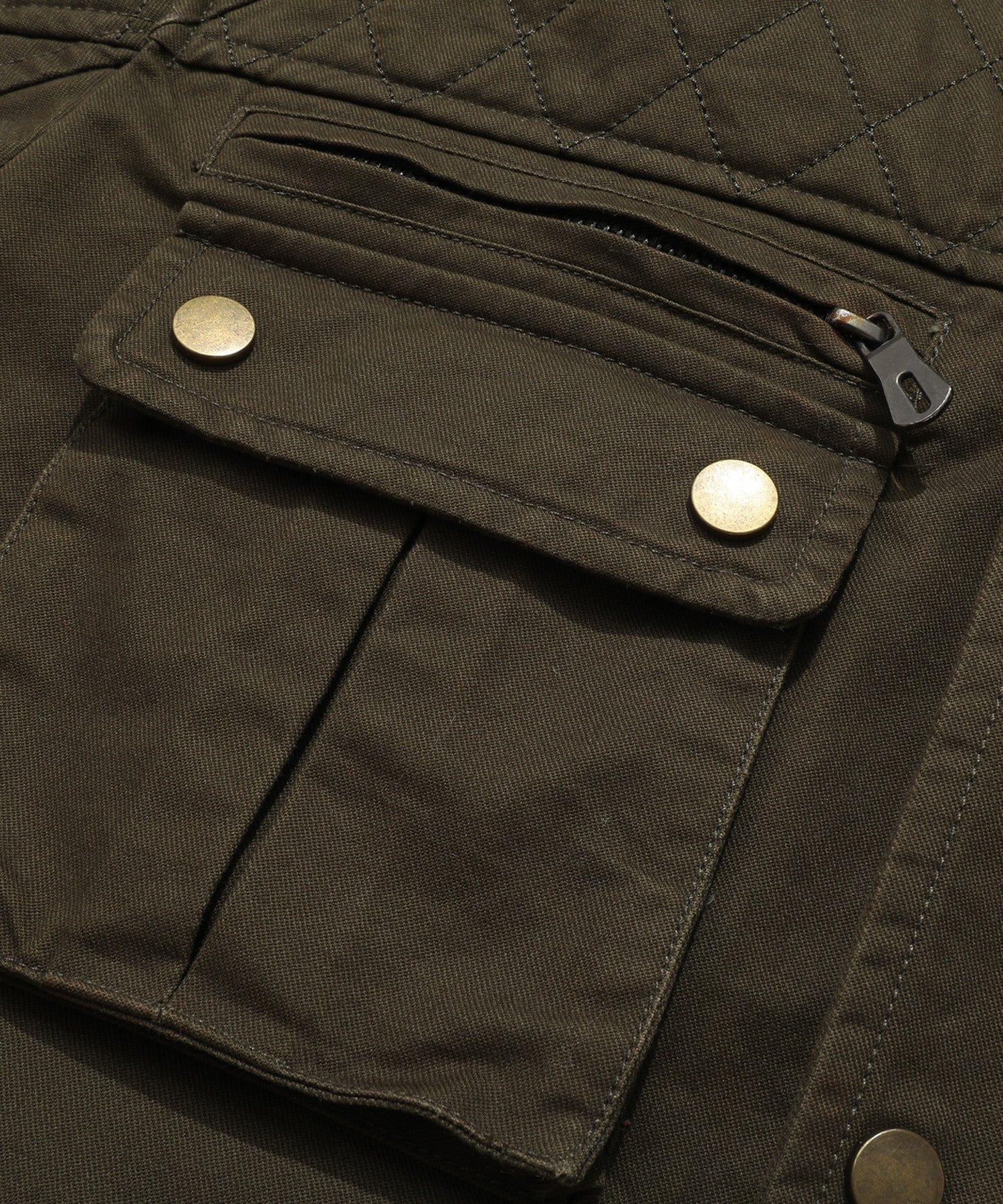 Outpost Jacket – Men's Quilted Field Jacket – Utility Pocket Coat Cole Hampton