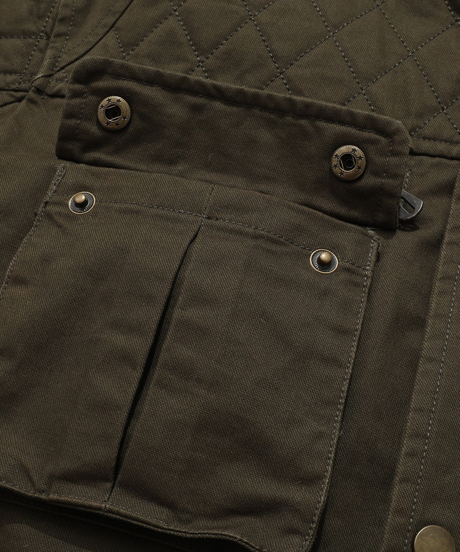 Outpost Jacket – Men's Quilted Field Jacket – Utility Pocket Coat Cole Hampton