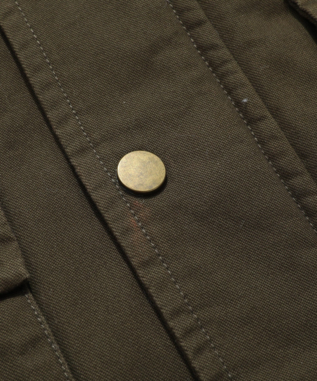 Outpost Jacket – Men's Quilted Field Jacket – Utility Pocket Coat Cole Hampton