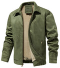 Ranger Jacket – Men's Fleece-Lined Jacket – Stand Collar Warm Cole Hampton