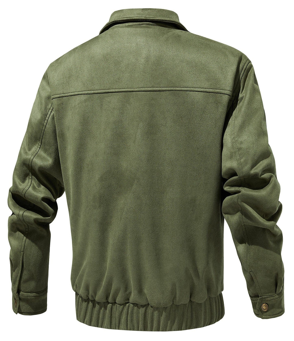 Ranger Jacket – Men's Fleece-Lined Jacket – Stand Collar Warm Cole Hampton