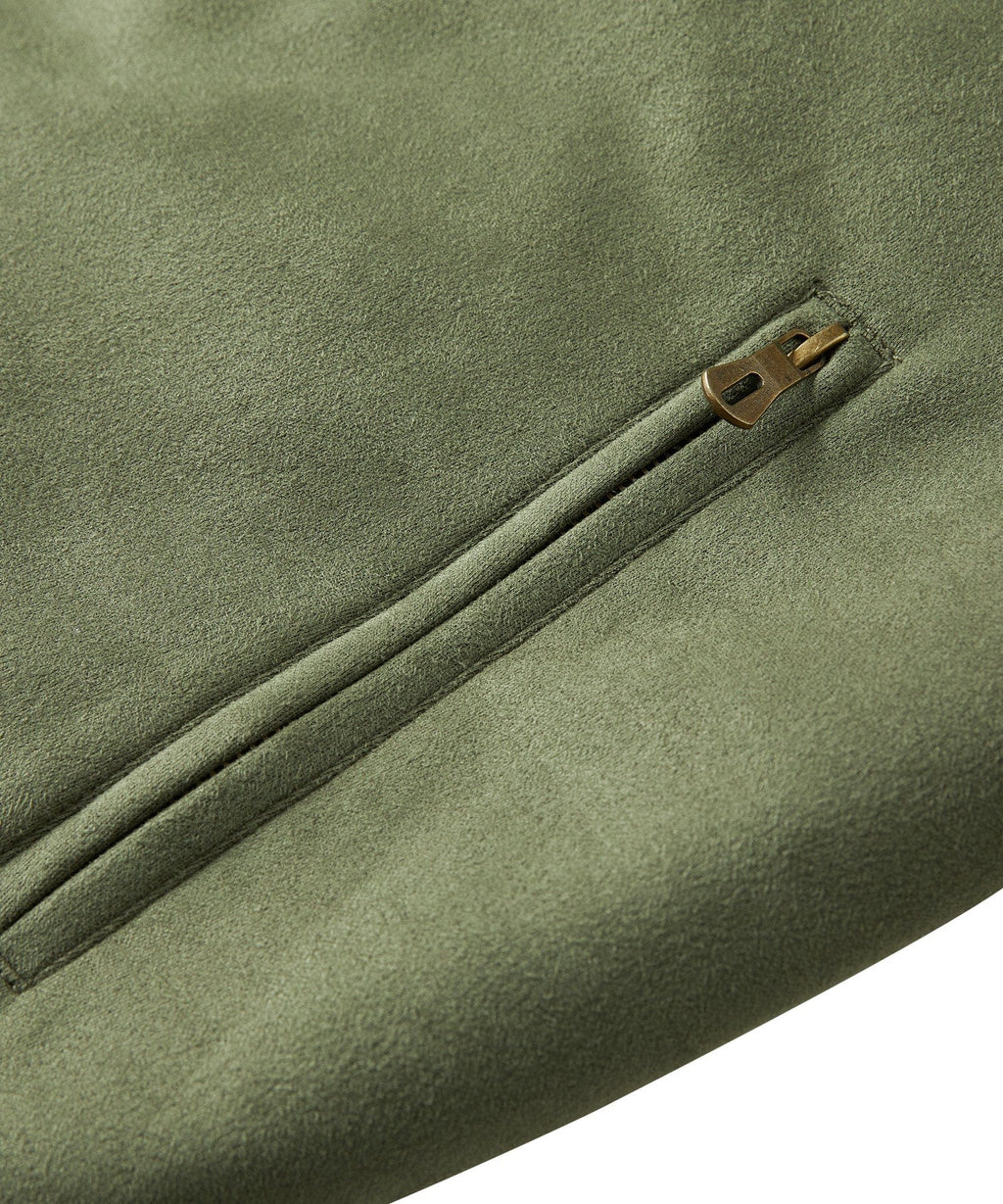 Ranger Jacket – Men's Fleece-Lined Jacket – Stand Collar Warm Cole Hampton