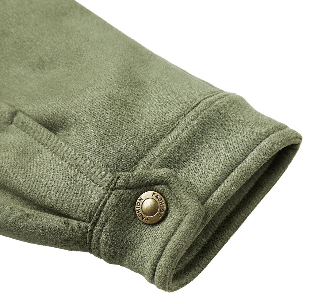 Ranger Jacket – Men's Fleece-Lined Jacket – Stand Collar Warm Cole Hampton