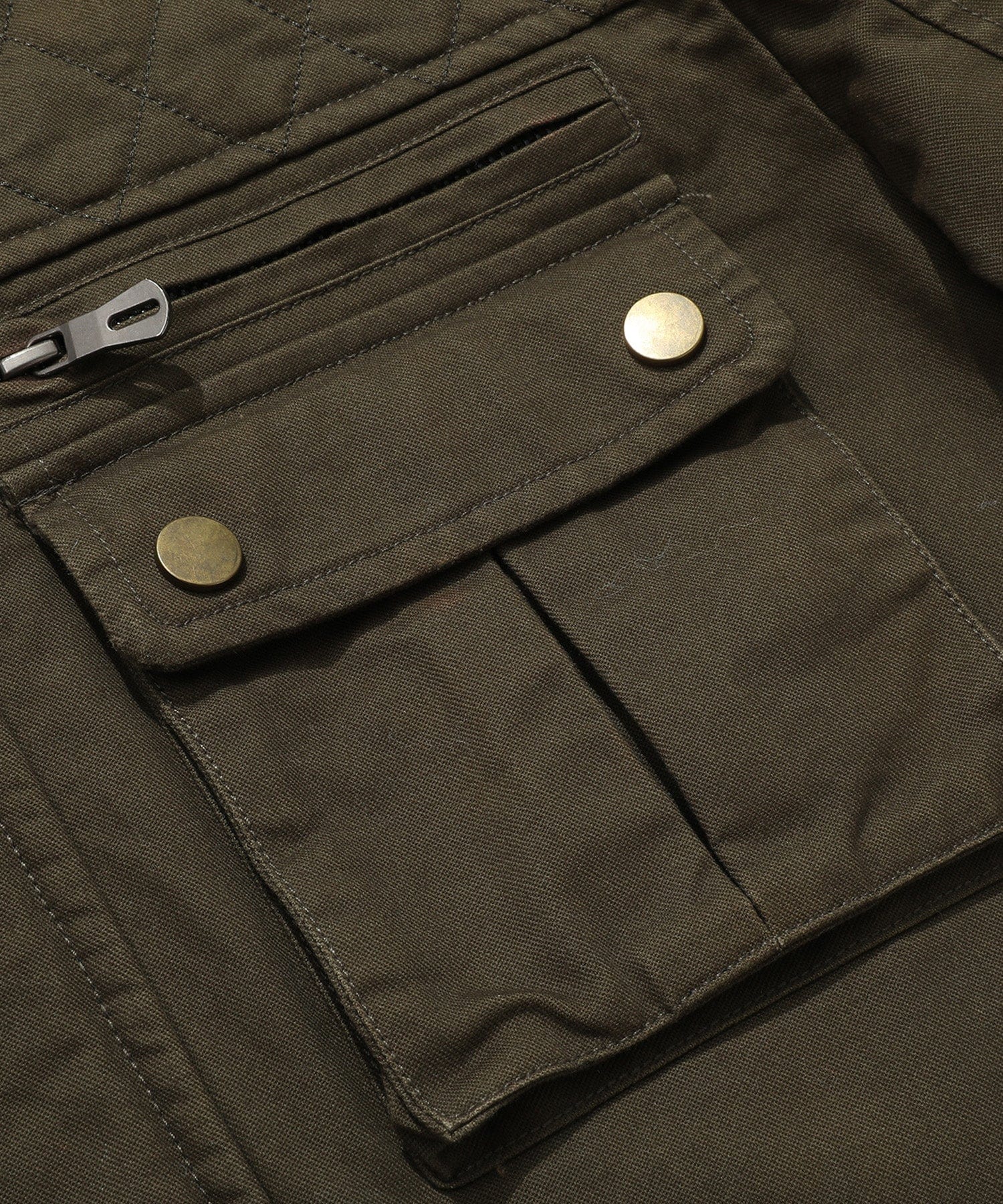 Outpost Jacket – Men's Quilted Field Jacket – Utility Pocket Coat Cole Hampton