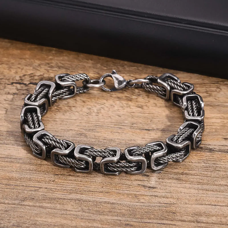 Alessandro Veneti Byzantine Twisted Link Bracelet Cole Hampton