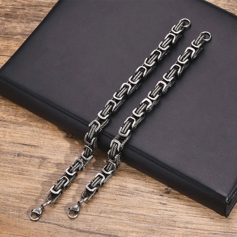 Alessandro Veneti Byzantine Twisted Link Bracelet Cole Hampton
