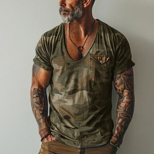 Alessandro Veneti Retro Ranger T-shirt Ash & Harbor