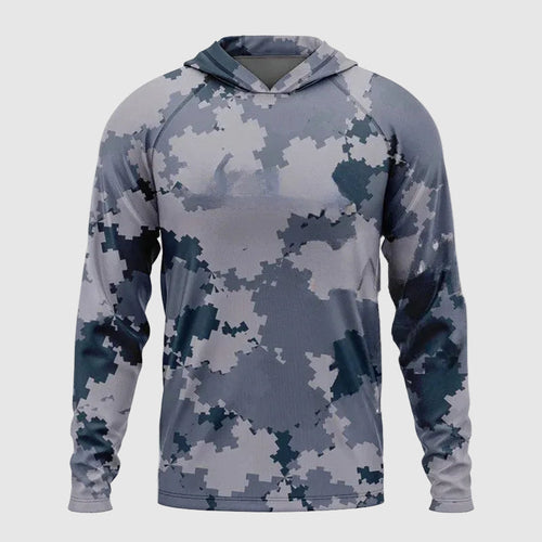 Alessandro Veneti Urban Camo Hooded Shirt Cole Hampton
