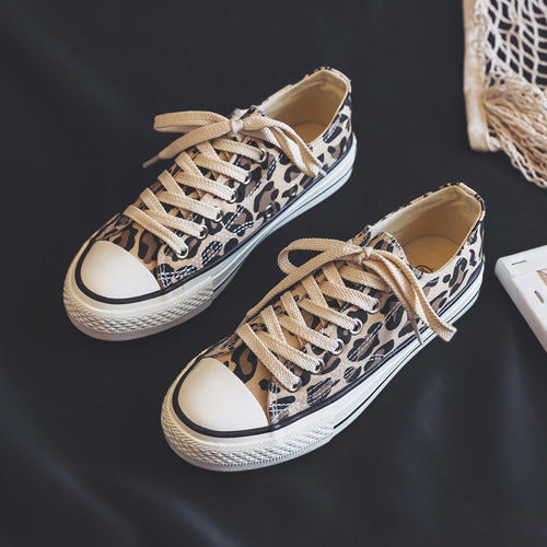 Animal Print High-Top Sneakers for Women – Bold & Trendy Style