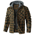 Hooded Flannel Jacket (4 Designs) Cole Hampton