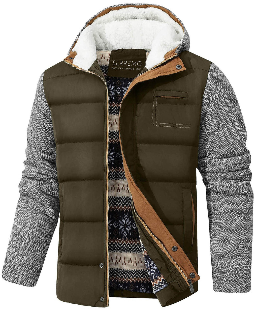 Pillar Jacket – Men's Hybrid Puffer Jacket – Weather-Resistant Insulated Cole Hampton