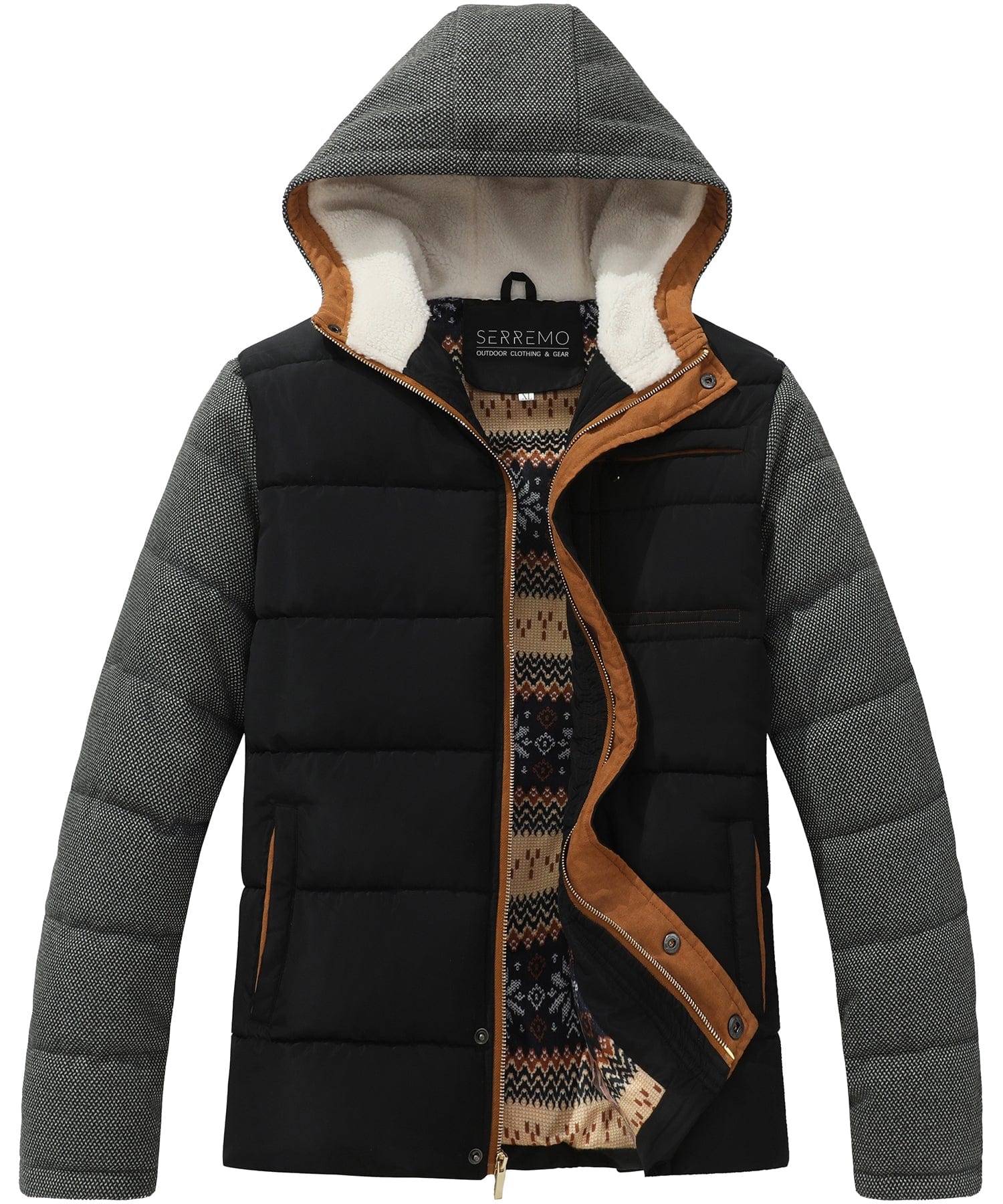 Pillar Jacket – Men's Hybrid Puffer Jacket – Weather-Resistant Insulated Cole Hampton
