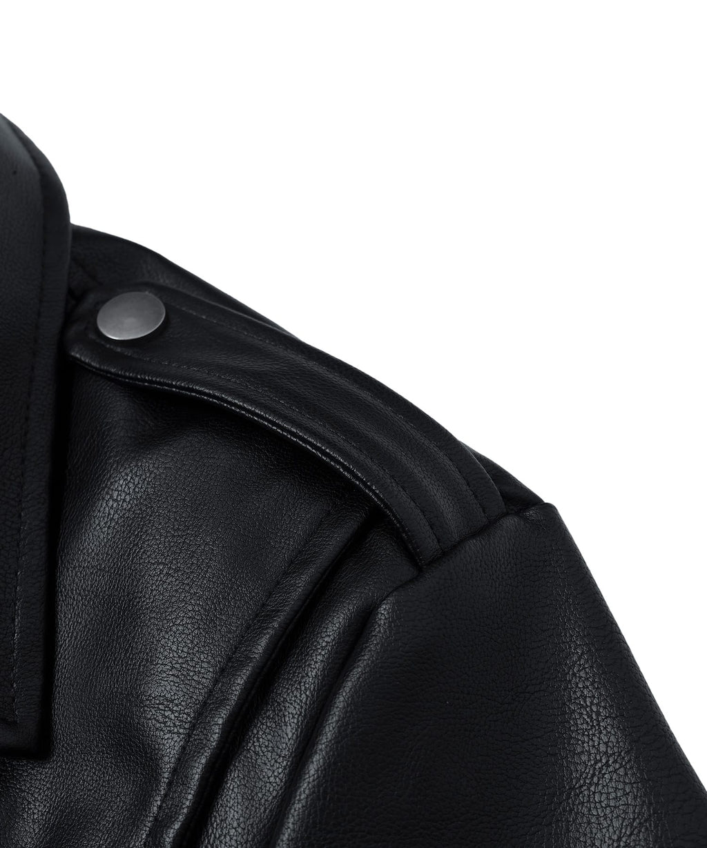 Drifter Jacket – Men's Faux Leather Jacket – Rugged Utility Style Cole Hampton