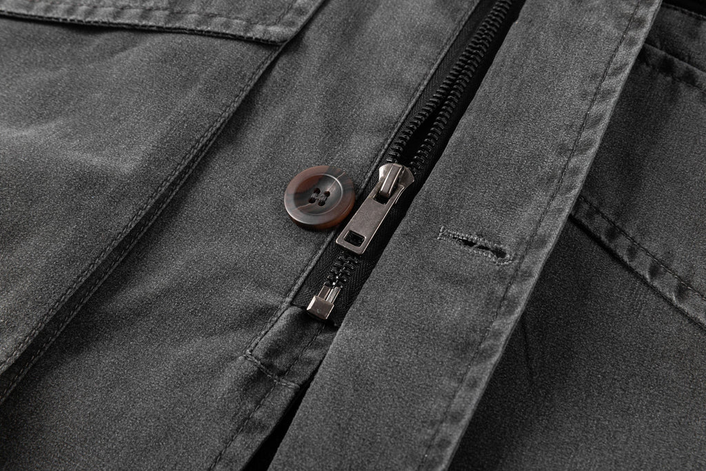 Regiment Jacket – Men's Canvas Field Jacket – Corduroy Collar Utility Cole Hampton
